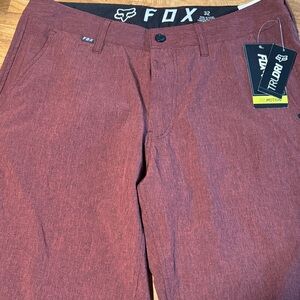 Fox Men's Burgundy Chinos
